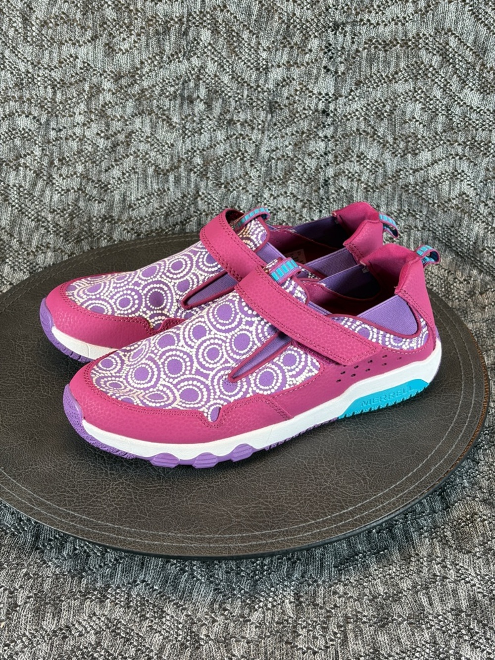 Merrell Kids Free Roam Chroma Moc shoe slip on size 6